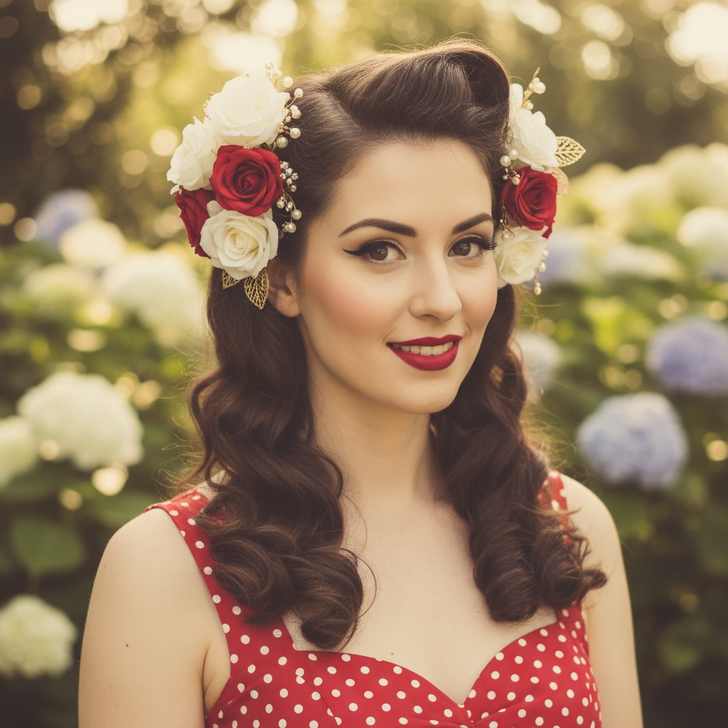 Victory Rolls with Accessories