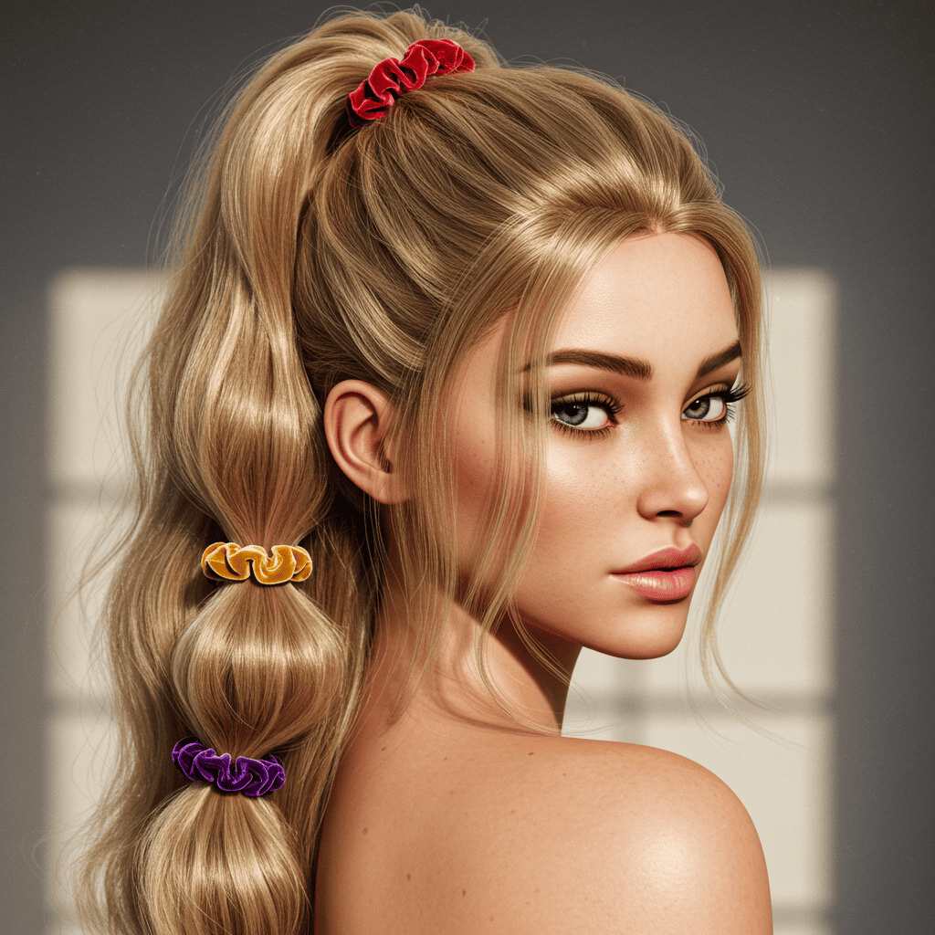 Bubble Ponytail Modern