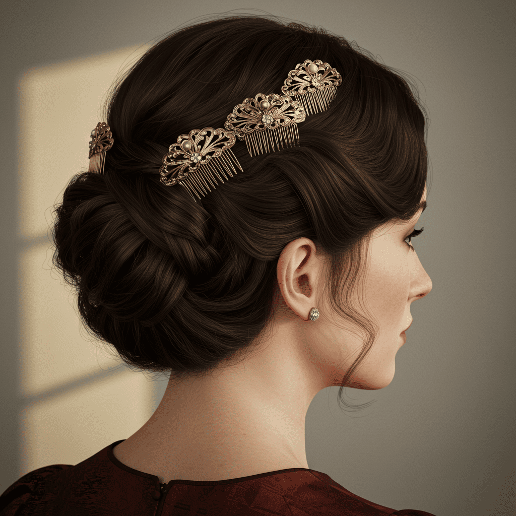 Edwardian Pompadour