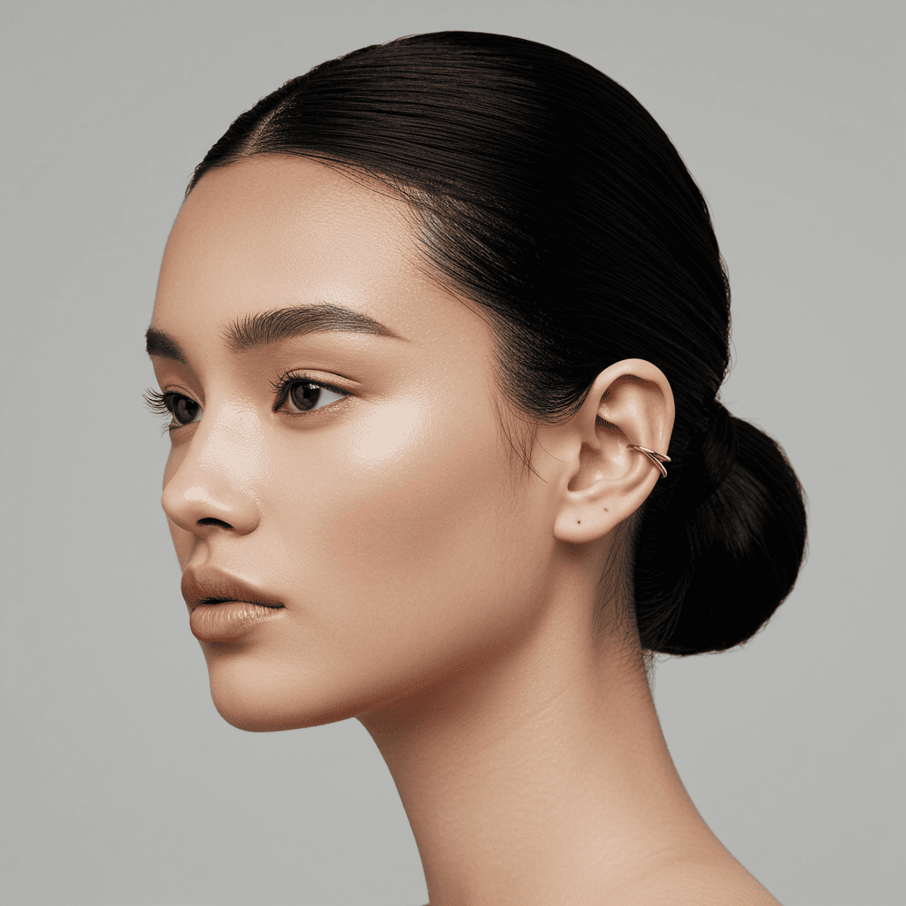 Modern Slicked Back Bun