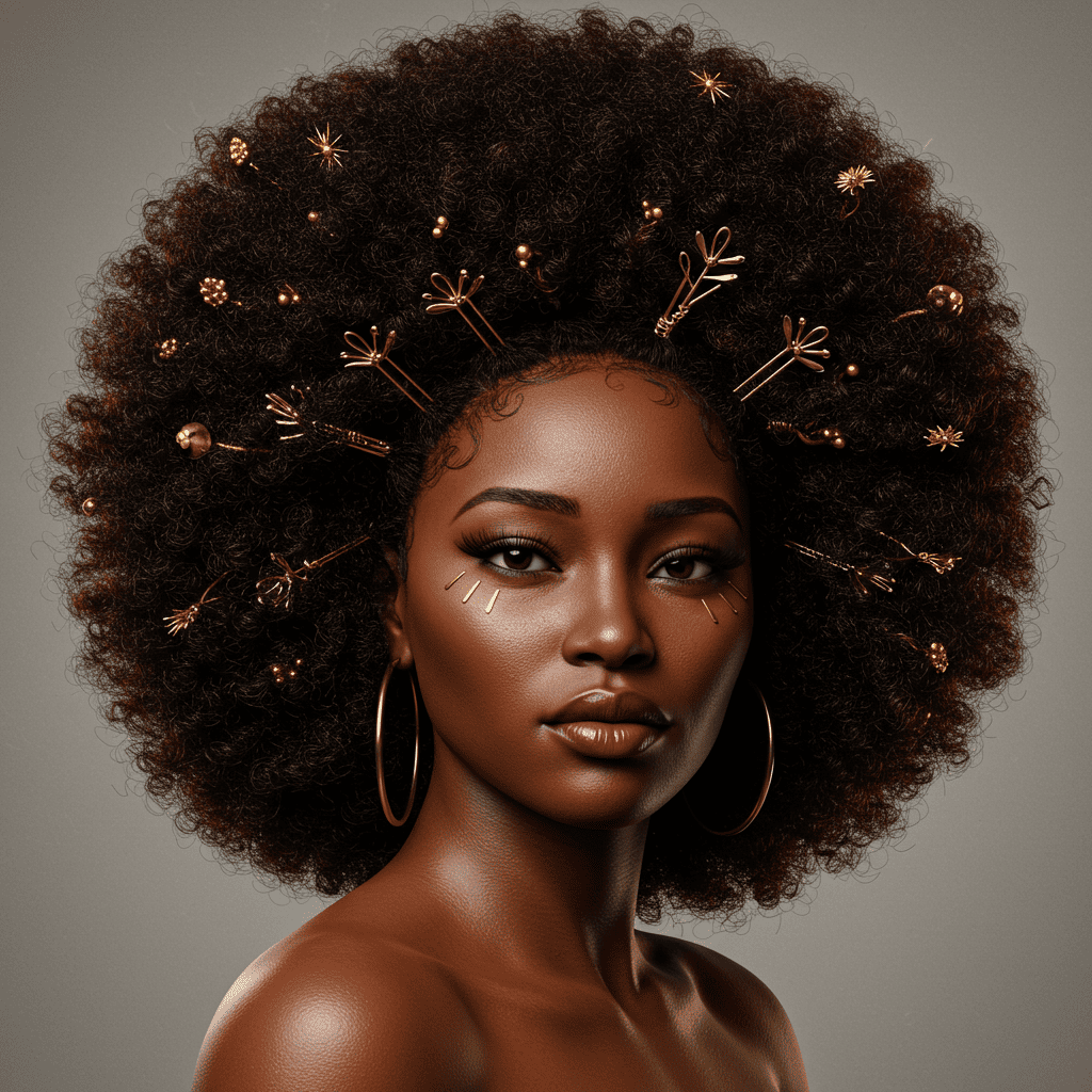 Natural Afro Styled