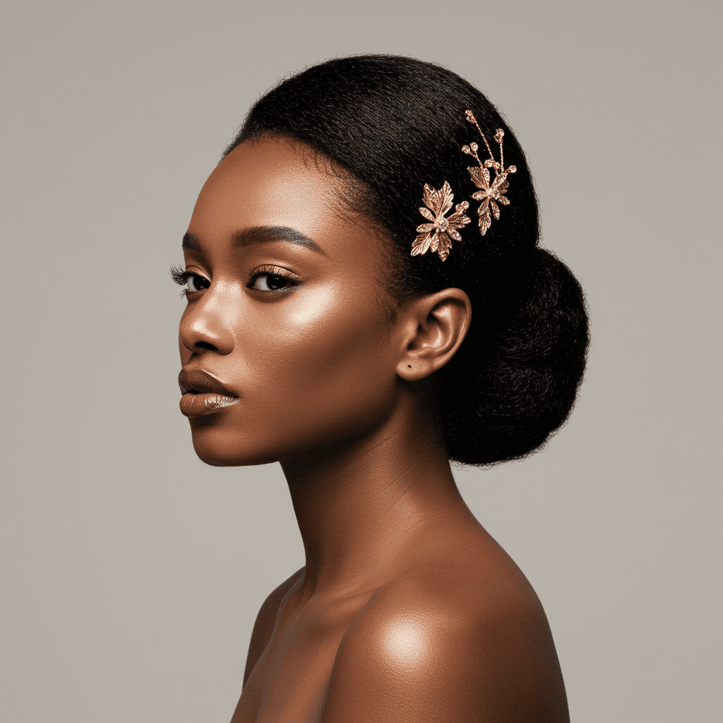 Polished Low Chignon