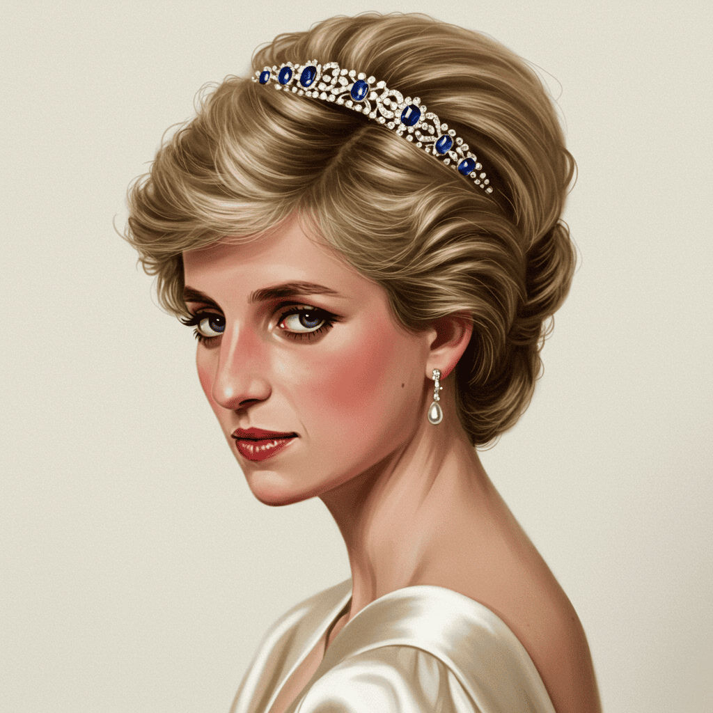 Princess Diana Updo