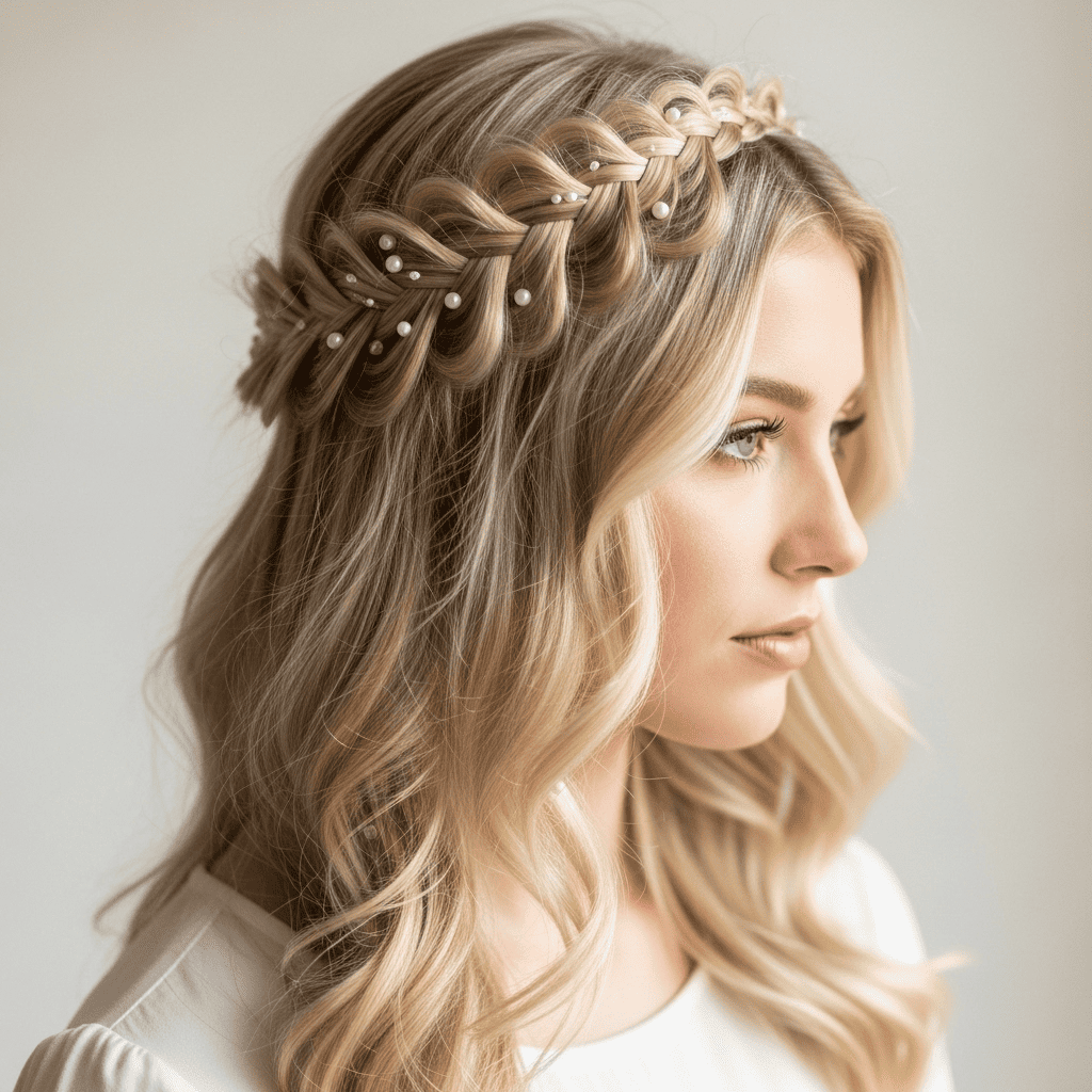 Romantic Waterfall Braid