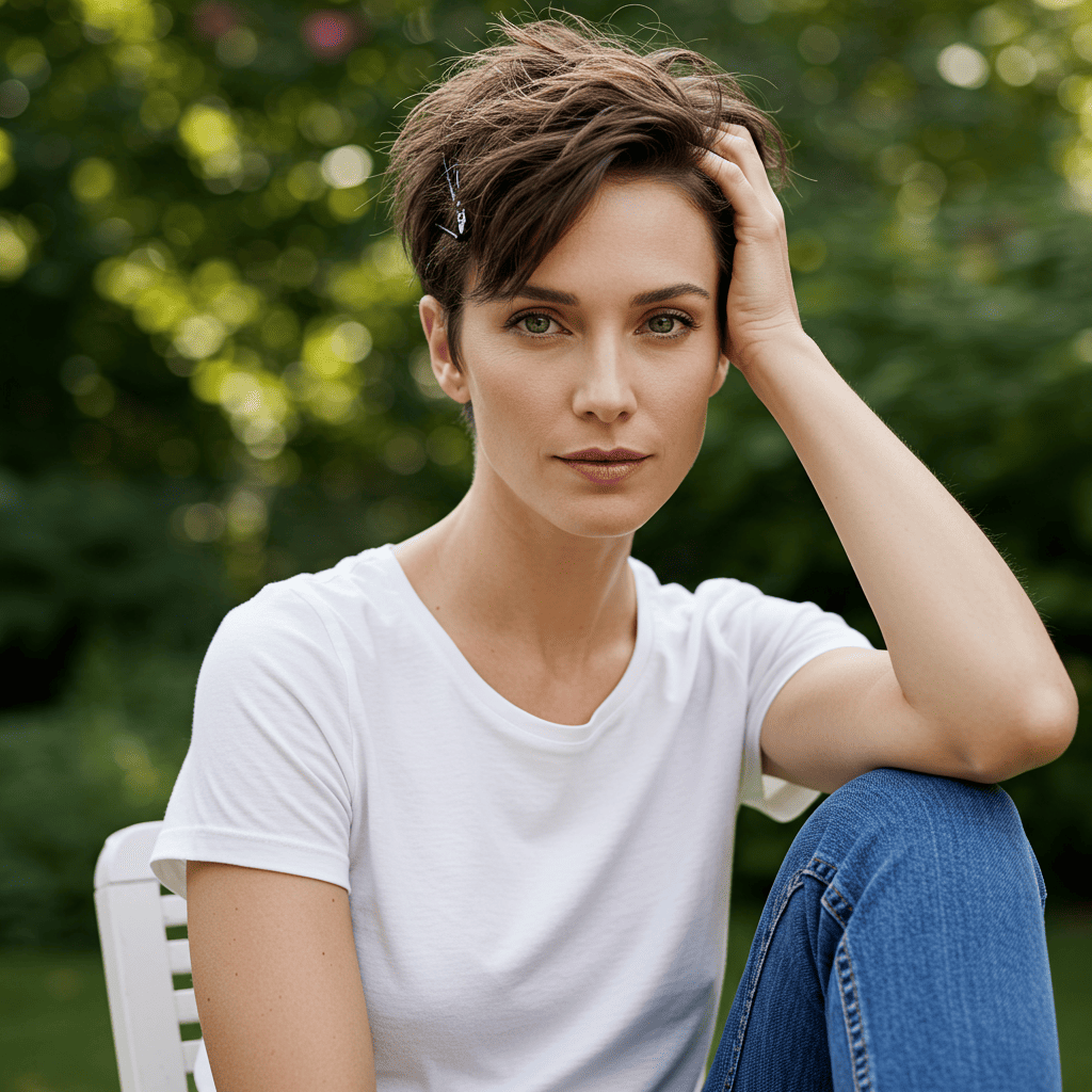 Textured Pixie Style