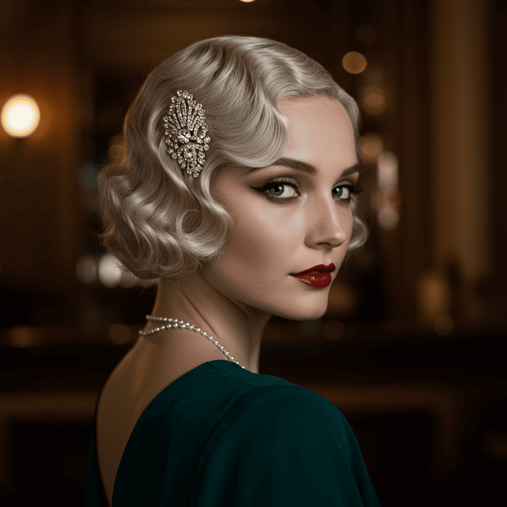 Vintage Marcel Waves