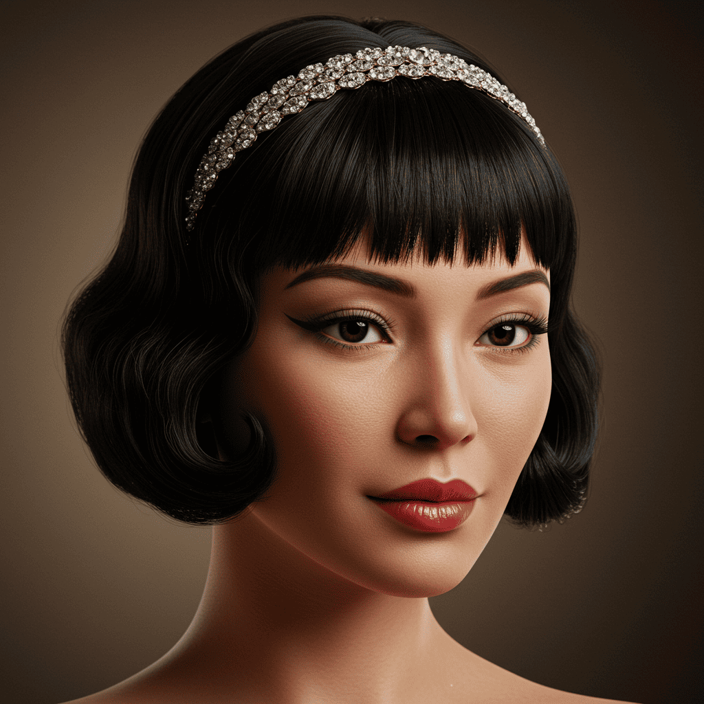 Vintage Pageboy Style