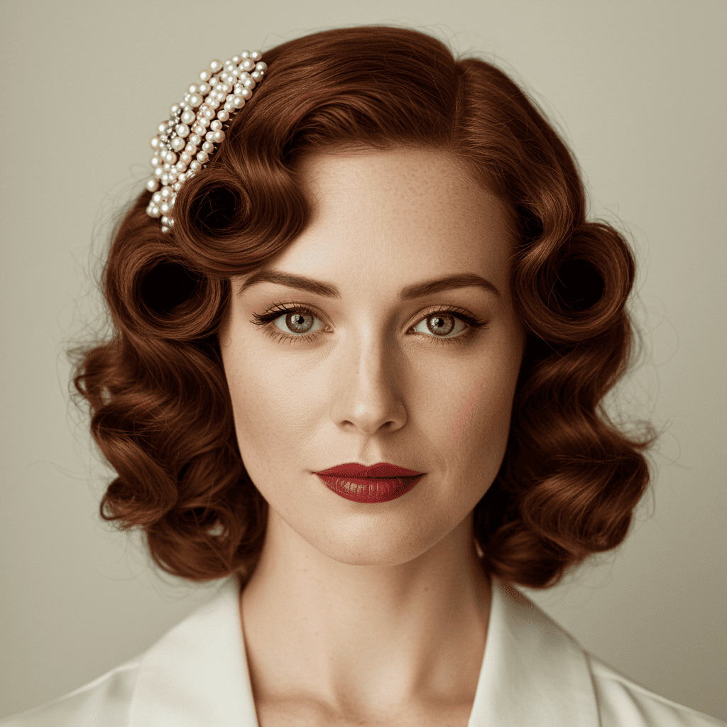 Vintage Victory Rolls