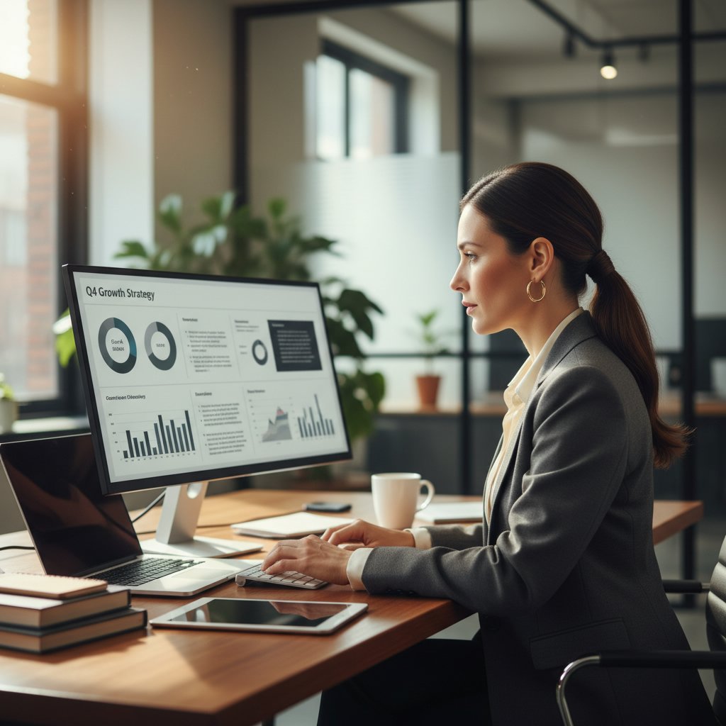 The Sleek Low Ponytail