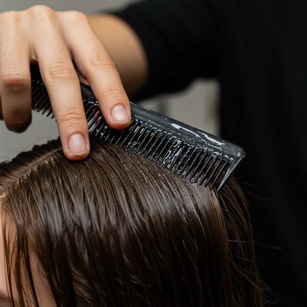 Stylist-Combing-Product-Through-Hair