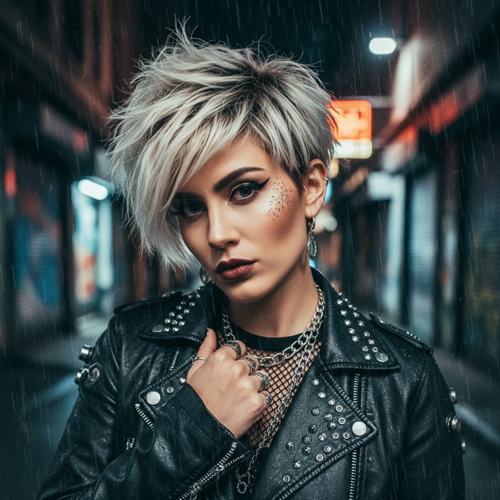 Edgy Short Cut