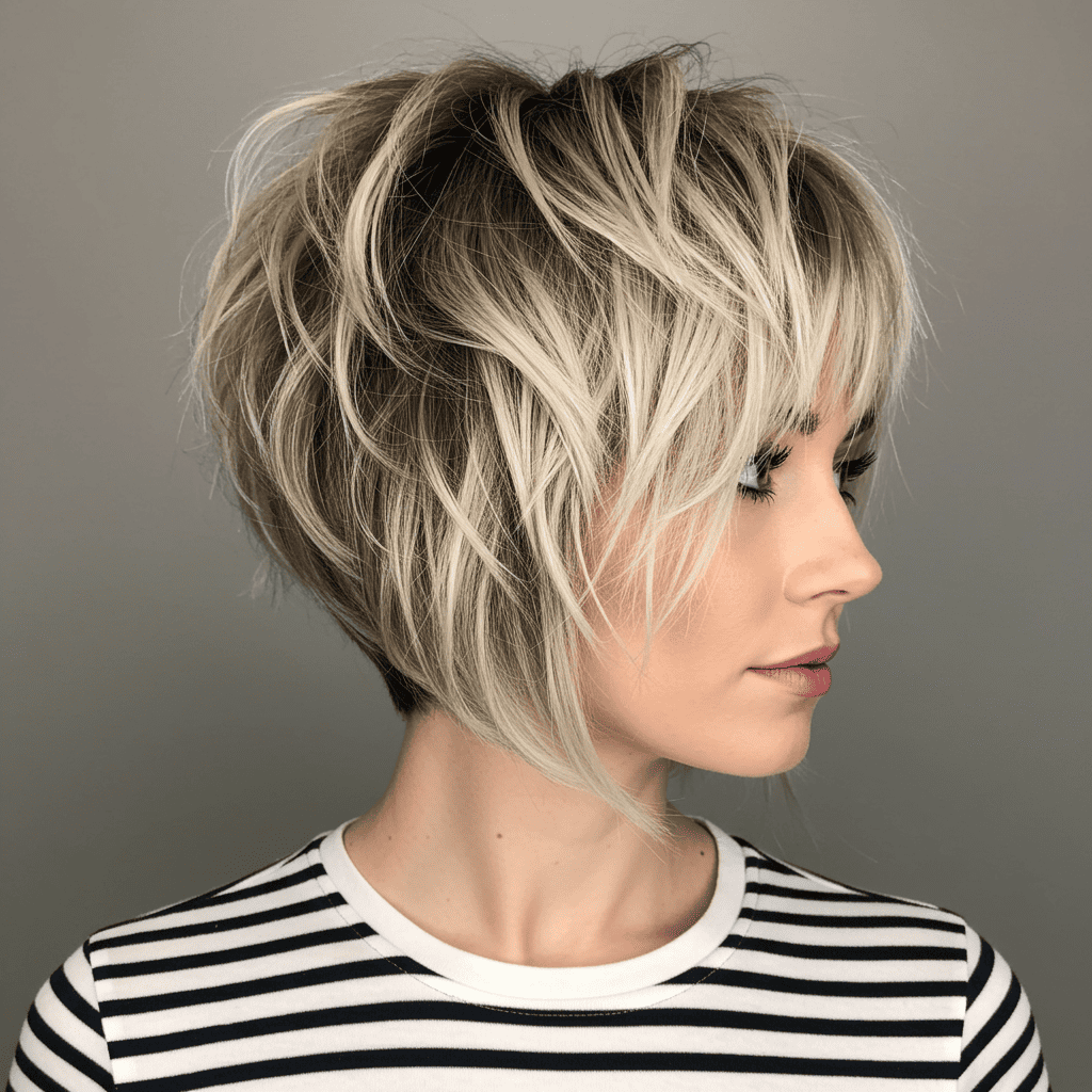 Bob Length Wolf Cut