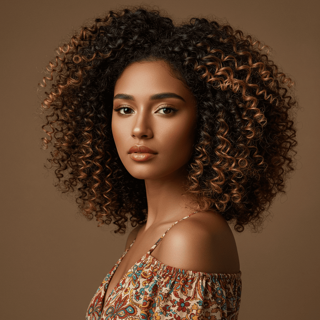 Mixed Texture Wolf Cut