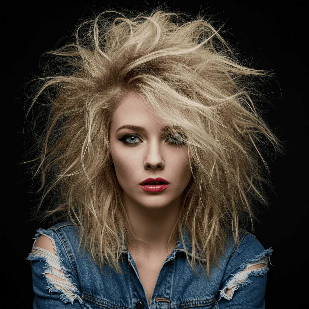 Extreme Layered Wolf Cut