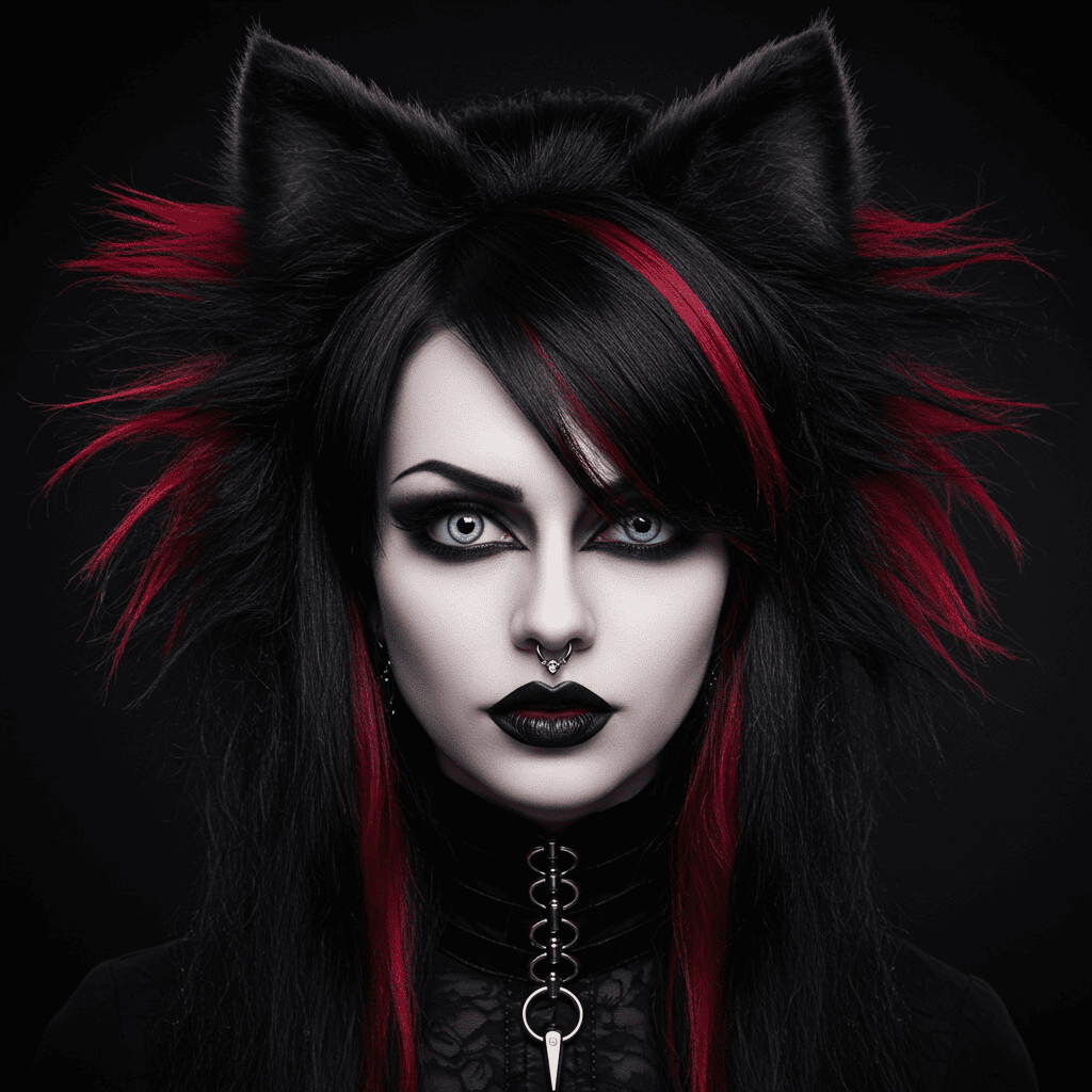 Japanese Visual Kei Wolf Cut