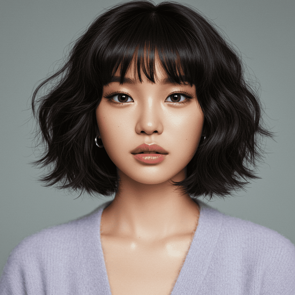 Korean-Style Wolf Cut