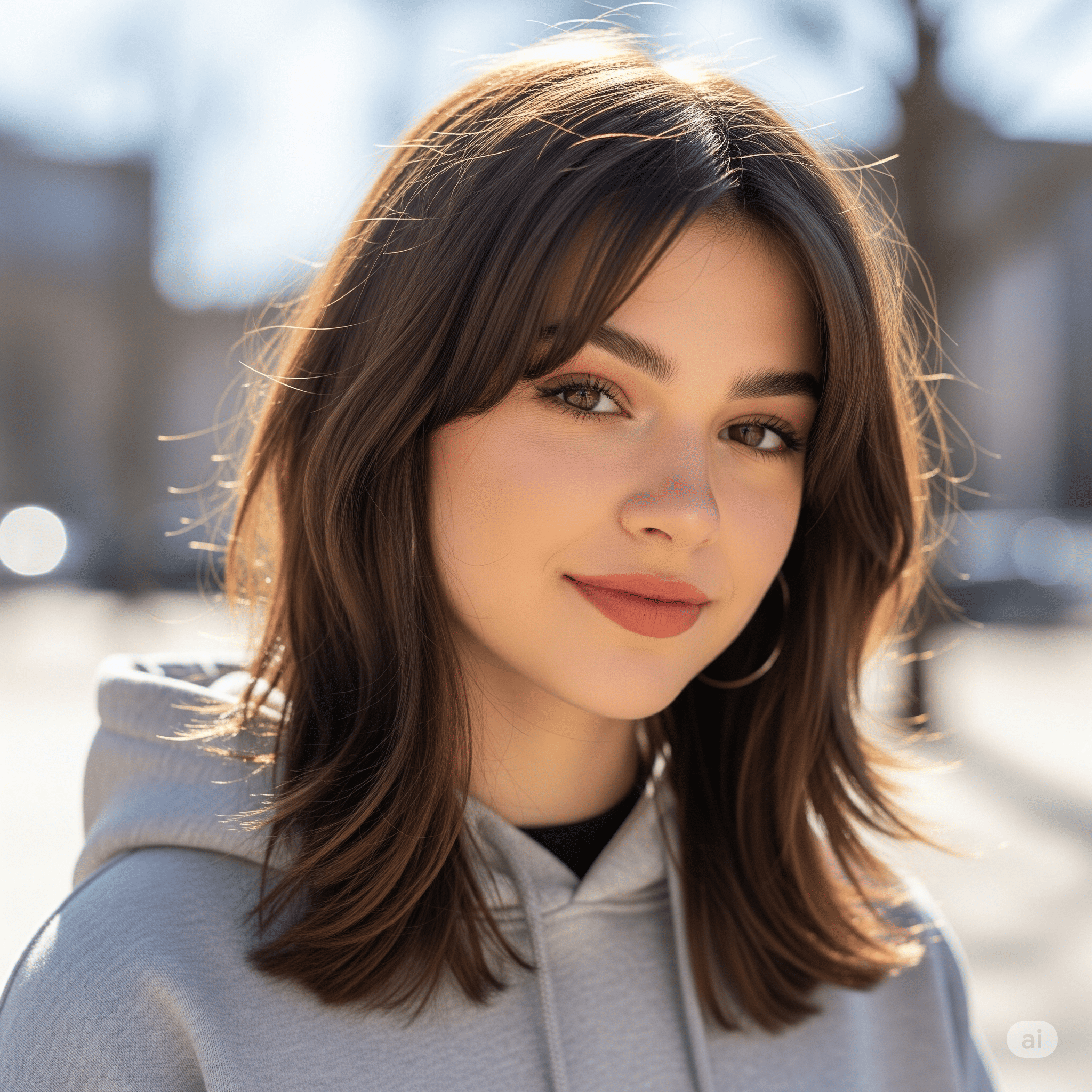 Teenage Trendy Wolf Cut