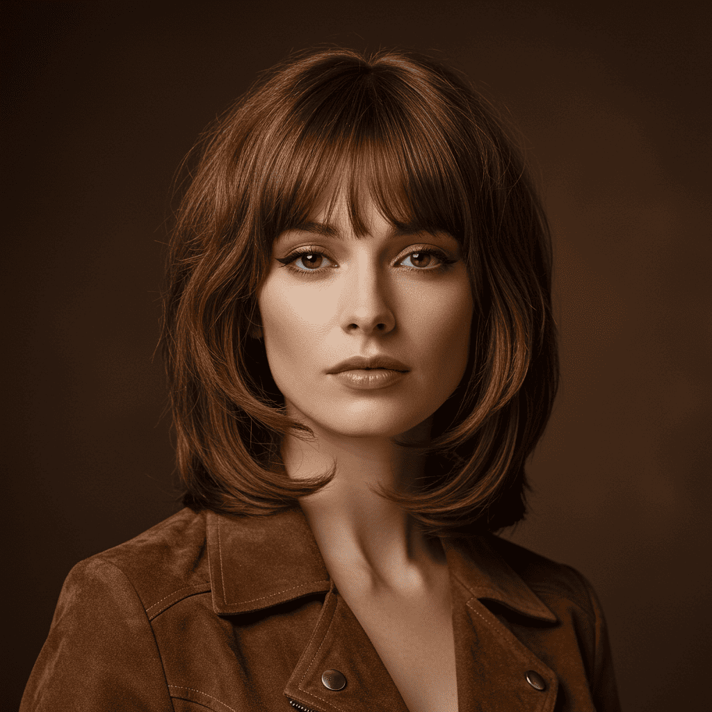 Vintage 70s Wolf Cut