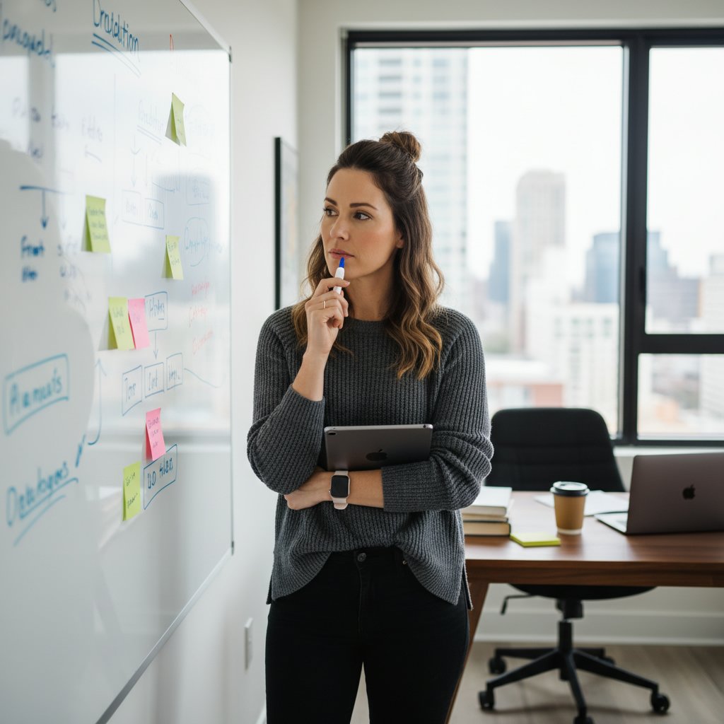 Half-Up, Half-Down Comfort