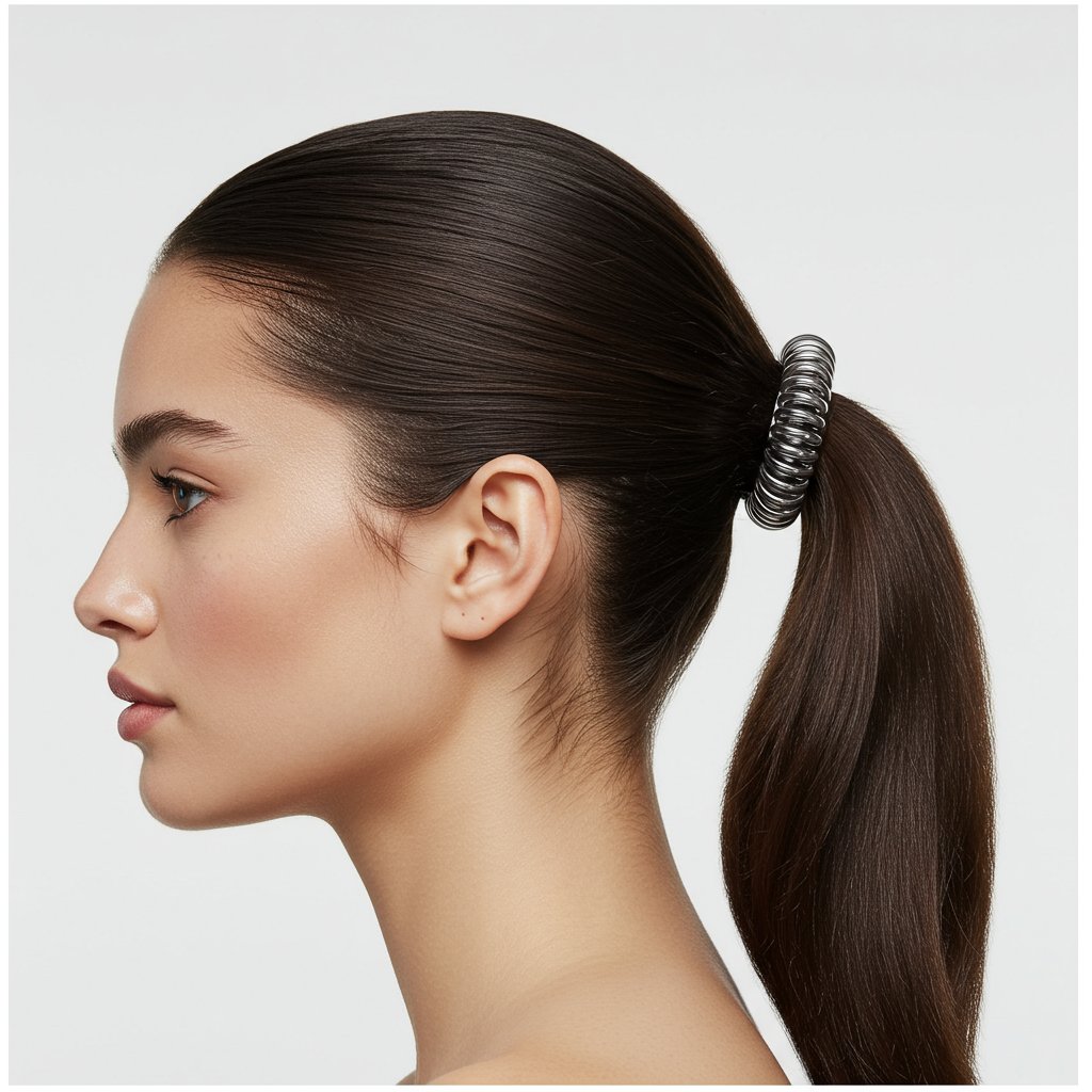 Close-Up-Of-Secure-High-Ponytail