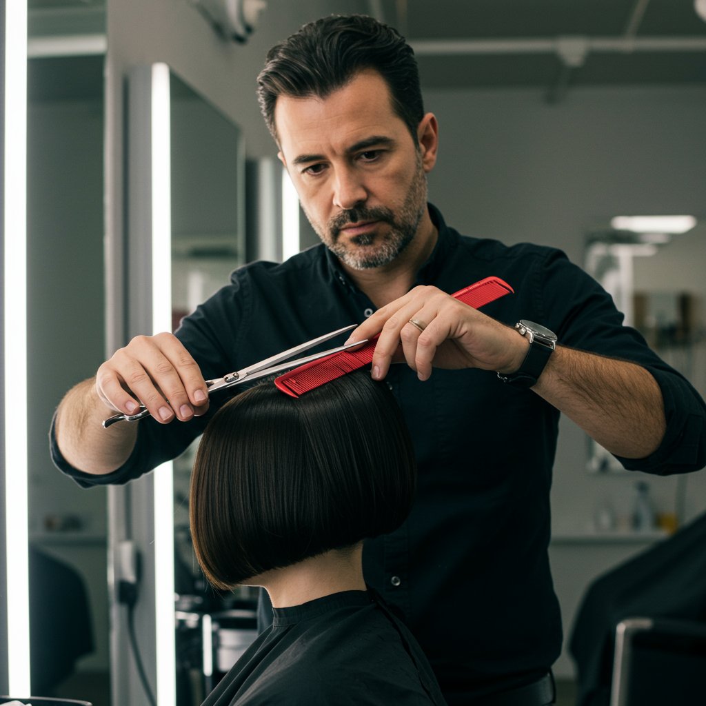 Master Stylist At Work