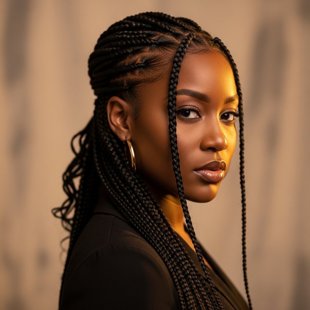 Woman-With-Long-Knotless-Box-Braids
