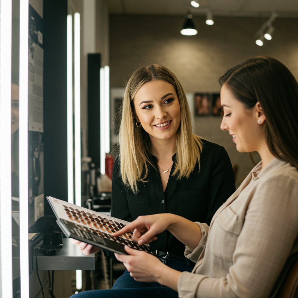 Stylist Client Consultation