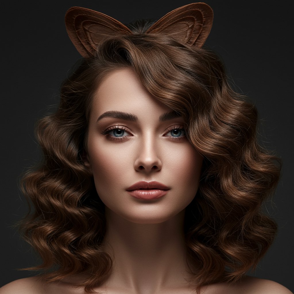 Butterfly Cut On Wavy Hair Oval Face