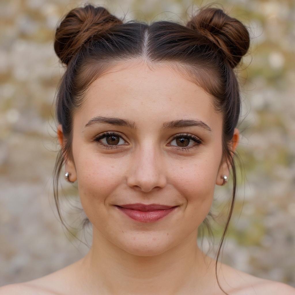 Space Buns transformation